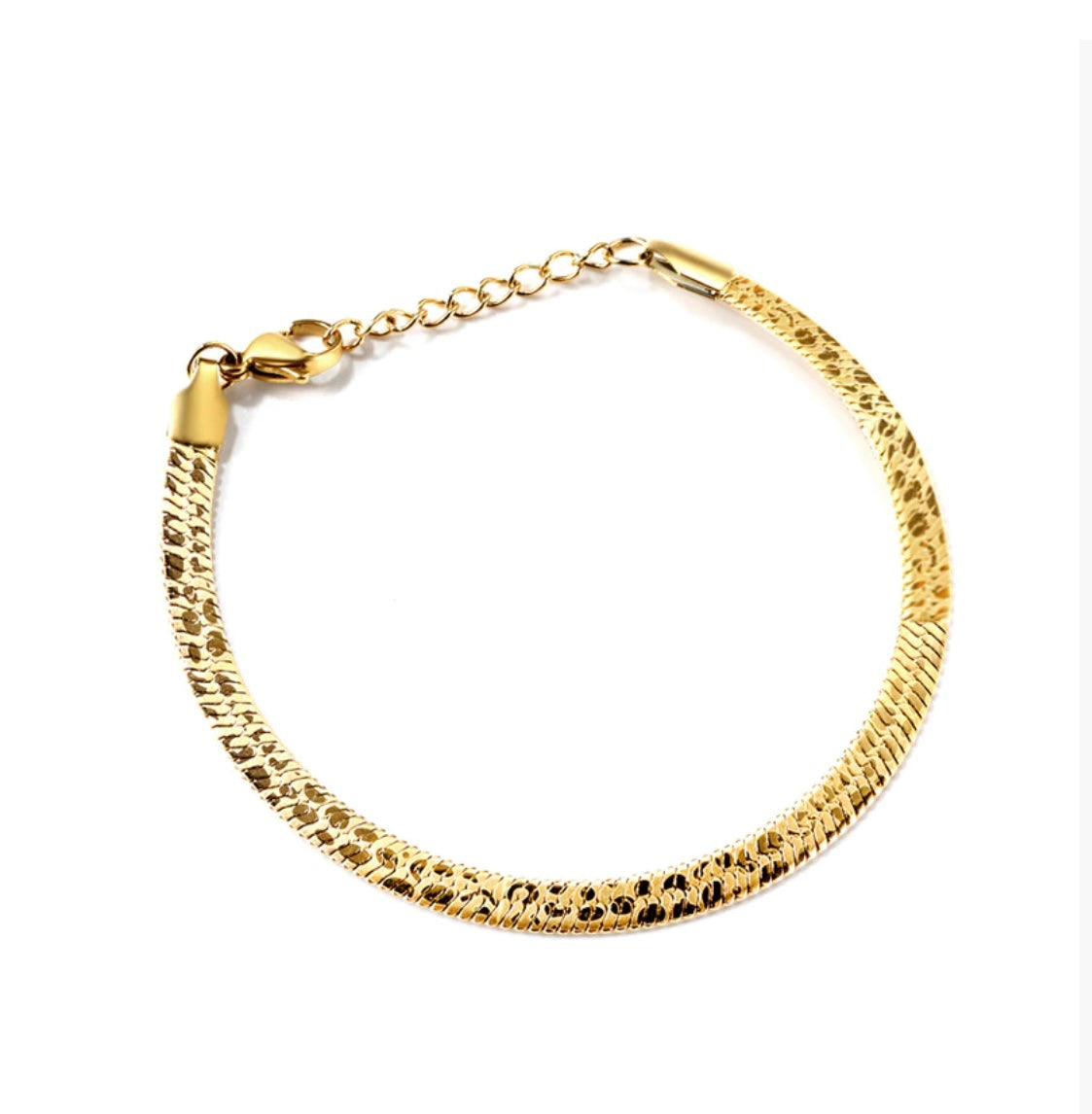 Herringbone Double-Sided Bracelet