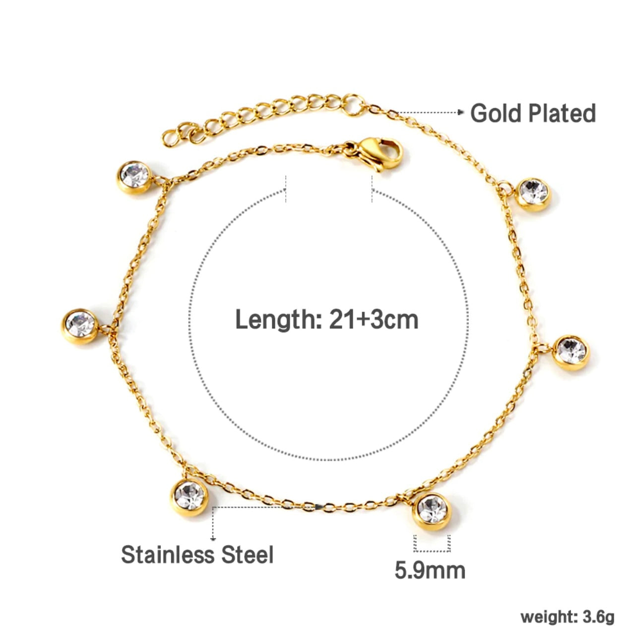 Rani Anklet