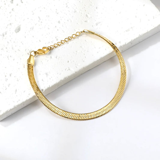 Herringbone Double-Sided Bracelet