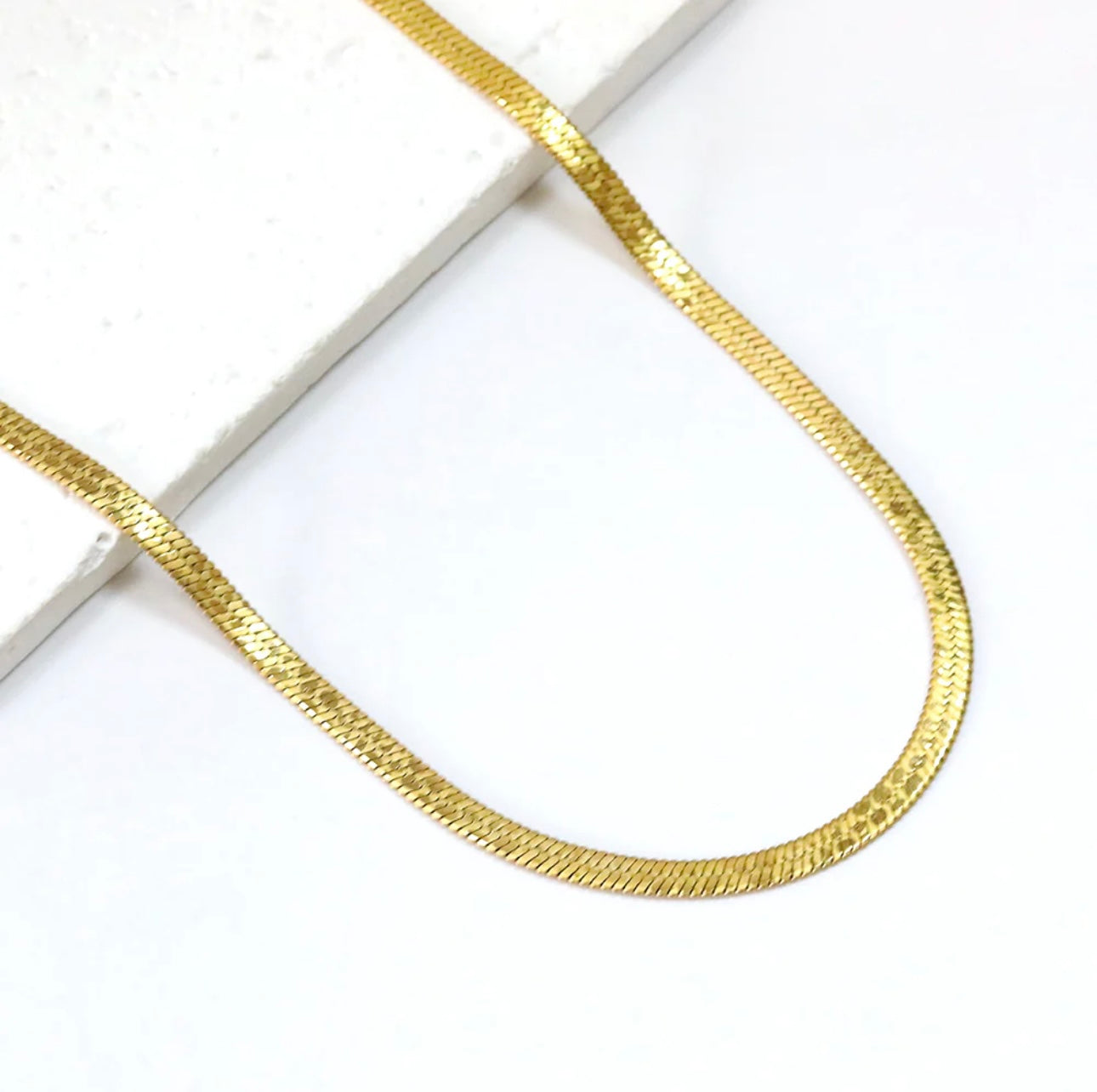 Herringbone Double-Sided Necklace